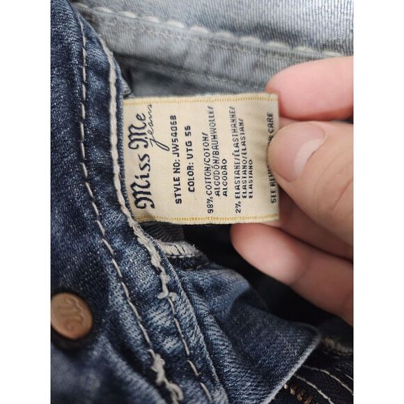 Miss Me Women's Denim Boot Cut Jeans 28x32 - Picture 6 of 14